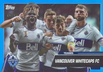 2023 Topps MLS - Blue Foil #11 Vancouver Whitecaps FC Front