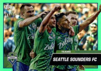 2023 Topps MLS - Green Foil #83 Seattle Sounders FC Front