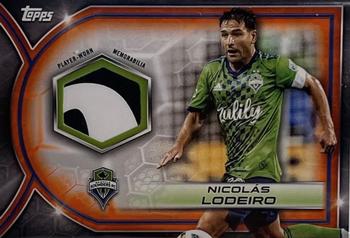 2023 Topps MLS - MLS Relics Orange #R-NL Nicolás Lodeiro Front