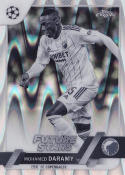 2022-23 Topps Chrome UEFA Club Competitions - Black & White Ray Wave Refractor #81 Mohamed Daramy Front