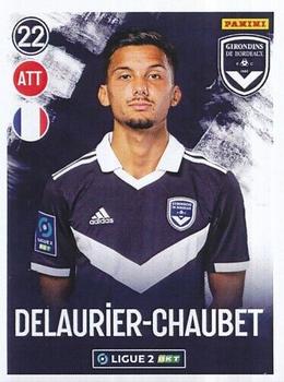 2022-23 Panini FOOT 2023 Ligue 2 BKT #58 Logan Delaurier-Chaubet Front