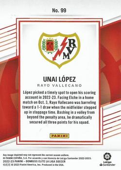 2022-23 Donruss Elite LaLiga Santander #99 Unai Lopez Back