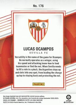 2022-23 Donruss Elite LaLiga Santander #176 Lucas Ocampos Back