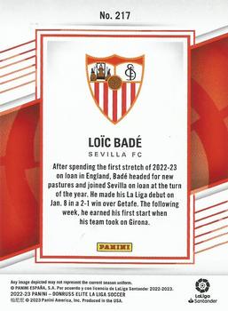 2022-23 Donruss Elite LaLiga Santander #217 Loic Bade Back