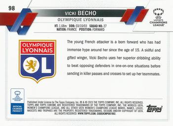 2022-23 Topps Chrome UEFA Women's Champions League #98 Vicki Becho Back