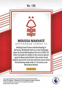 2022-23 Donruss Elite Premier League #156 Moussa Niakhate Back