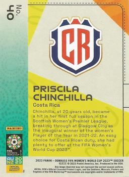 2023 Donruss FIFA Women's World Cup #40 Priscila Chinchilla Back