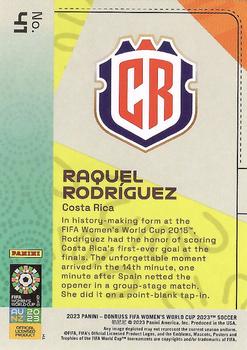 2023 Donruss FIFA Women's World Cup #41 Raquel Rodriguez Back