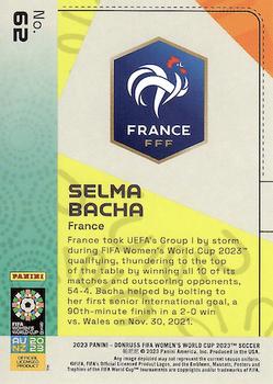 2023 Donruss FIFA Women's World Cup #62 Selma Bacha Back