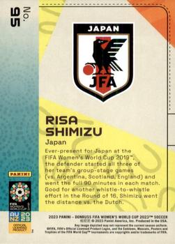 2023 Donruss FIFA Women's World Cup #95 Risa Shimizu Back