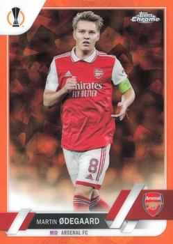 2022-23 Topps Chrome Sapphire Edition UEFA Club Competitions - Orange #88 Martin Ødegaard Front