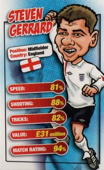 2006 Match Magazine World Cup Trump Cards #NNO Steven Gerrard Front