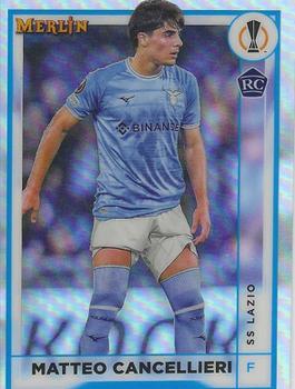 2022-23 Merlin Chrome UEFA Club Competitions - Refractor #132 Matteo Cancellieri Front