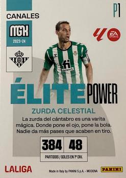2023-24 Panini Megacracks LaLiga EA Sports - Élite Power #P1 Canales Back