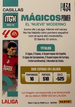 2023-24 Panini Megacracks LaLiga EA Sports - Mágicos Power #P434 Casillas Back