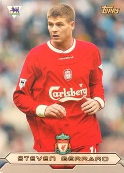 2003-04 Topps Premier Gold 2004 #L3 Steven Gerrard Front