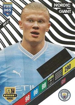 2024 Panini Adrenalyn XL FIFA 365 - Nordic Edition Exclusives #NOR12 Erling Haaland Front