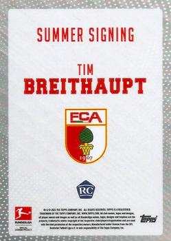 2023-24 Topps Bundesliga Summer Signings #NNO Tim Breithaupt Back