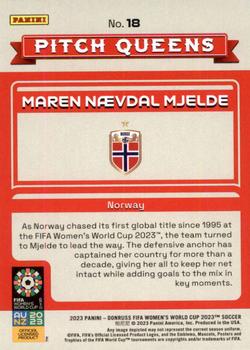 2023 Donruss FIFA Women's World Cup - Pitch Queens #18 Maren Naevdal Mjelde Back