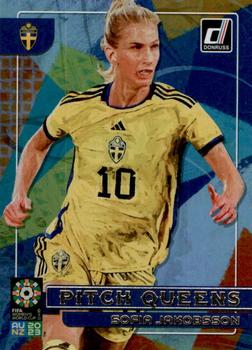 2023 Donruss FIFA Women's World Cup - Pitch Queens #21 Sofia Jakobsson Front
