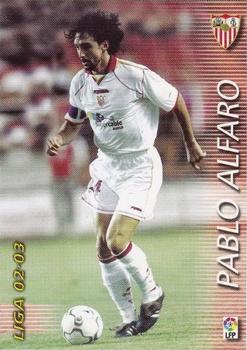 2002-03 Panini Liga Megafichas #276 Pablo Alfaro Front