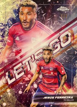 2023 Topps Chrome MLS - Let's Go! SuperFractor #LG-1 Jesús Ferreira Front