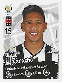2021 Panini Brasileirão - Club Atlético Mineiro #A2 Matías Zaracho Front