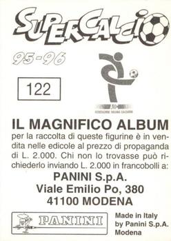 1995-96 Panini Supercalcio Stickers #122 Giorgio Venturin Back