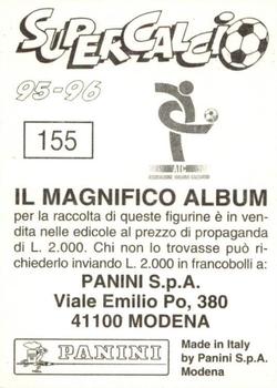 1995-96 Panini Supercalcio Stickers #155 Sebastian Pascual Rambert Back