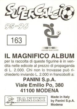 1995-96 Panini Supercalcio Stickers #163 Oliver Bierhoff Back