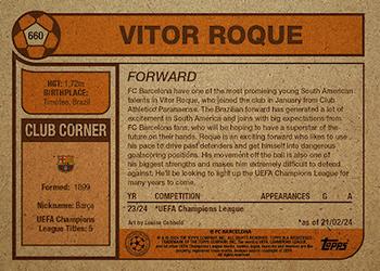 2024 Topps Living UEFA Club Competitions #660 Vitor Roque Back