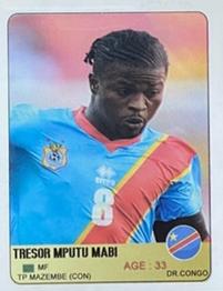 2019 Sphinx African Cup of Nations Stickers #41 Tresor Mputu Mabi Front