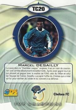 1999-00 DS France Foot - Top Champions #TC20 Marcel Desailly Back