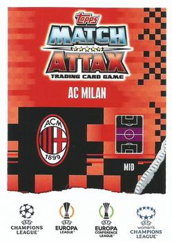 2023-24 Topps Match Attax UEFA Club Competitions Extra - UCL Debut Memento Relic #DR-YM Yunus Musah Back