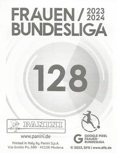 2023-24 Panini Frauen Bundesliga Stickers #128 Anja Pfluger Back