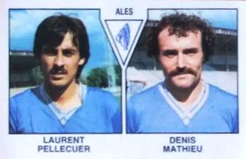 1978-79 Panini Football 79 (France) #335 Laurent Pellecuer / Denis Mathieu Front