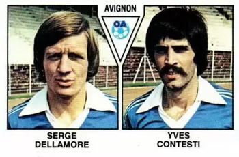 1978-79 Panini Football 79 (France) #353 Serge Dellamore / Yves Contesti Front