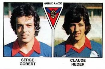 1978-79 Panini Football 79 (France) #384 Serge Gobert / Claude Reder Front
