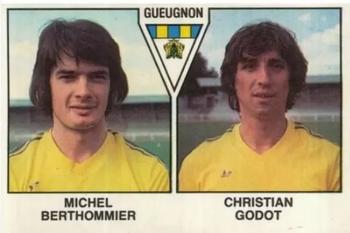 1978-79 Panini Football 79 (France) #391 Michel Berthommier / Christian Godot Front
