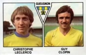 1978-79 Panini Football 79 (France) #395 Christophe Leclercq / Guy Clopin Front