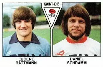 1978-79 Panini Football 79 (France) #414 Eugene Battmann / Daniel Schramm Front