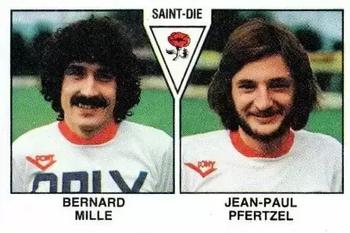 1978-79 Panini Football 79 (France) #417 Bernard Mille / Jean-Paul Pfertzel Front