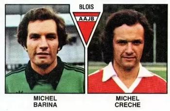 1978-79 Panini Football 79 (France) #459 Michel Barina / Michel Creche Front
