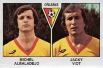 1978-79 Panini Football 79 (France) #528 Michel Albaladejo / Jacky Viot Front