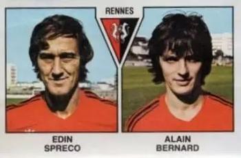 1978-79 Panini Football 79 (France) #540 Edin Spreco / Alain Bernard Front