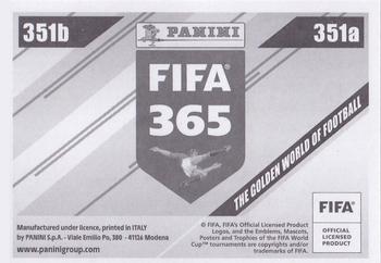 2024 Panini FIFA 365 Stickers #351a/351b Yunus Musah / Ismaël Bennacer Back