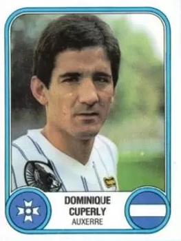 1982-83 Panini Football 83 (France) #10 Dominique Cuperly Front