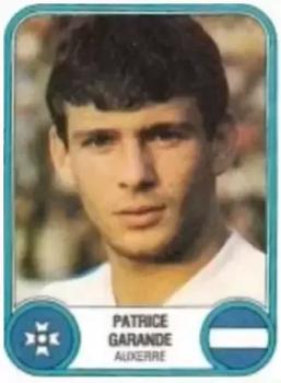 1982-83 Panini Football 83 (France) #14 Patrice Garande Front