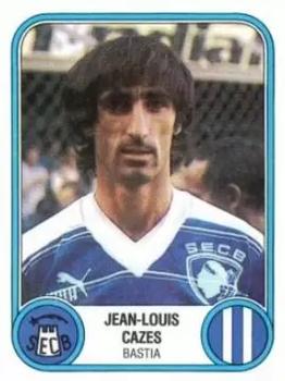 1982-83 Panini Football 83 (France) #23 Jean-Louis Cazes Front