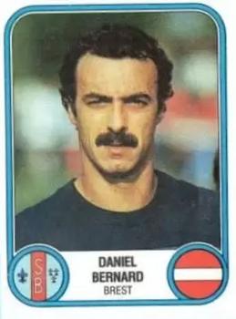 1982-83 Panini Football 83 (France) #58 Daniel Bernard Front